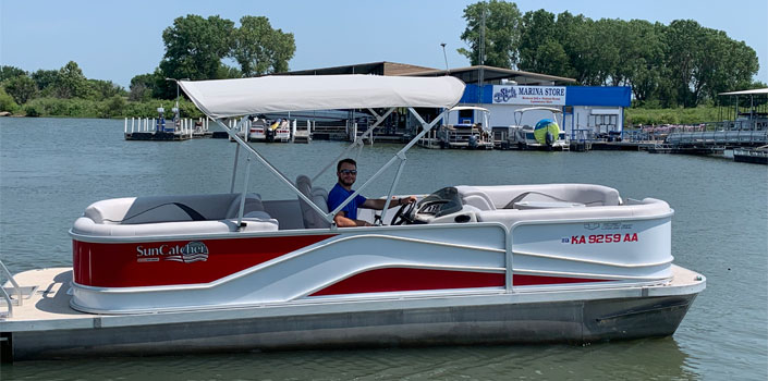 Boat Rental, Shady Creek Sales & Marina, El Dorado, KS, near Wichita,  Kansas City, Salina, Topeka, Derby